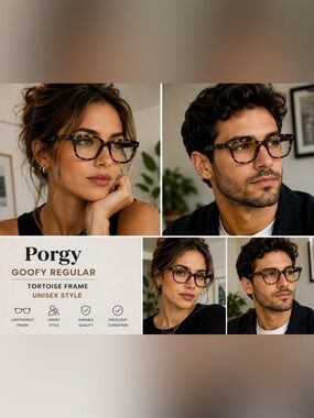 Porgy Goofy Regular Tortoise Unisex Glasses